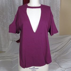 Cut out tee, t shirt